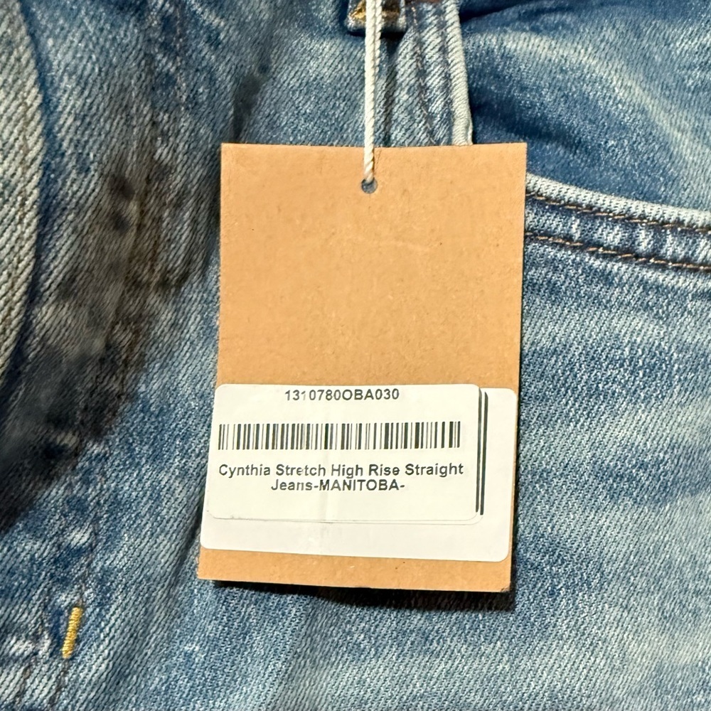 Reformation Light Blue Straight Leg Jeans - Picture 6 of 8
